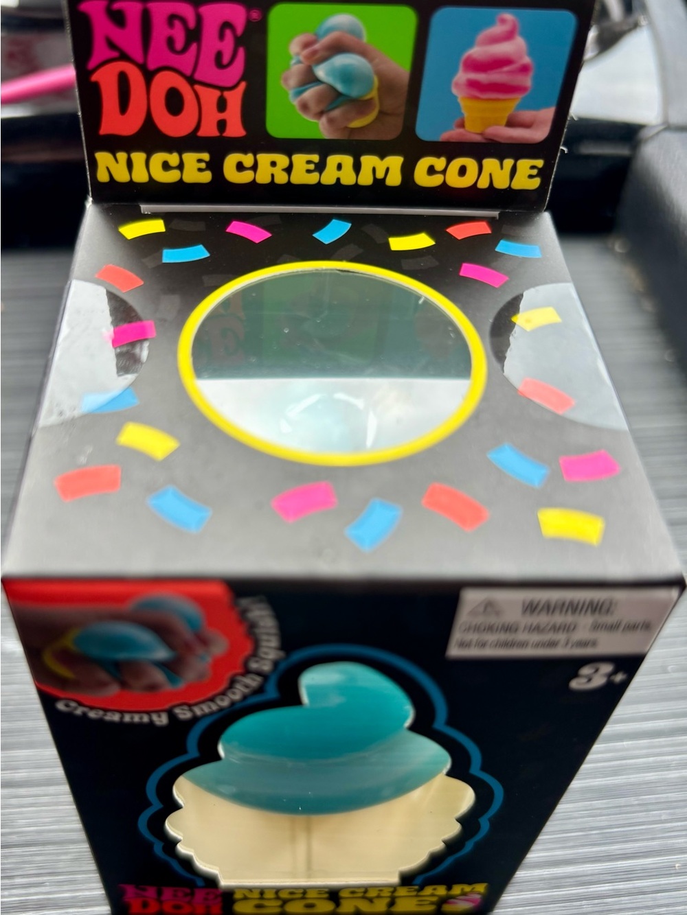 Kids NEEDOH NIce Cream Cone squeeze Toy - official NIB - Picture 5 of 6